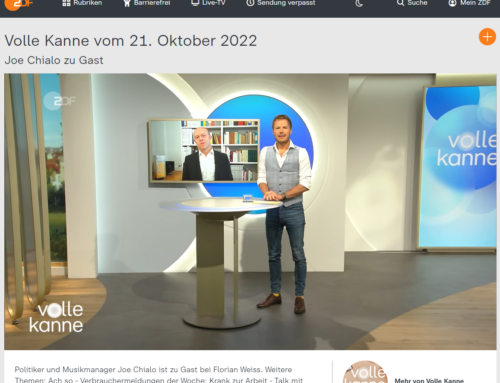 21.10. Krank zur Arbeit? Welche Risiken bestehen? RA Kempgens live bei ZDF „Volle Kanne die Risiken“