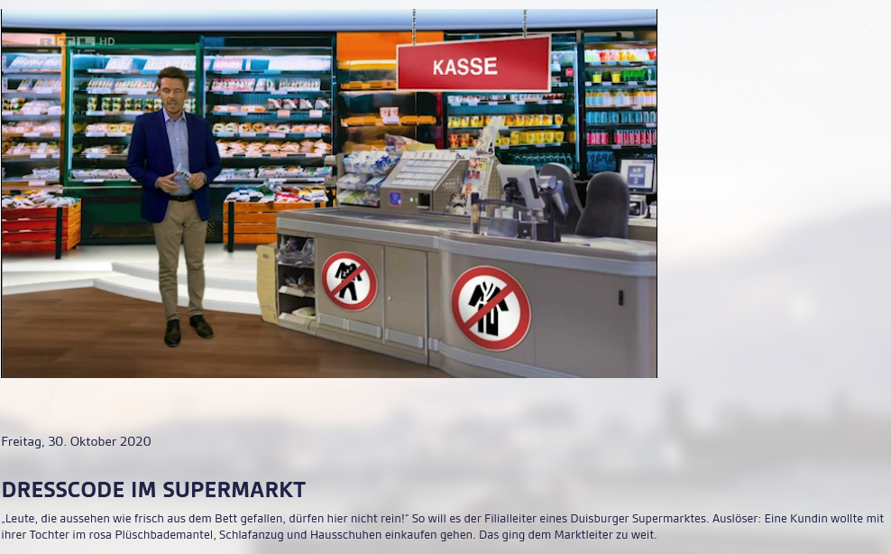 Rtl 3010 Dresscode Im Supermarkt Die Irre Story Mit Ra Kempgens Im